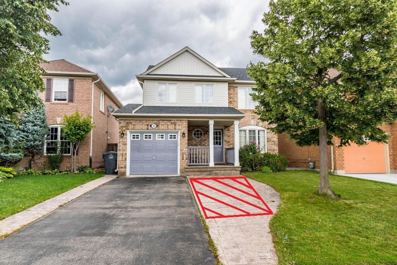 Garden 2 Bedroom Apt - Free Parking Wifi Laundry Workstation Brampton Extérieur photo